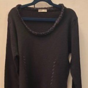 Lomberto Losani Black Sweater - Size M